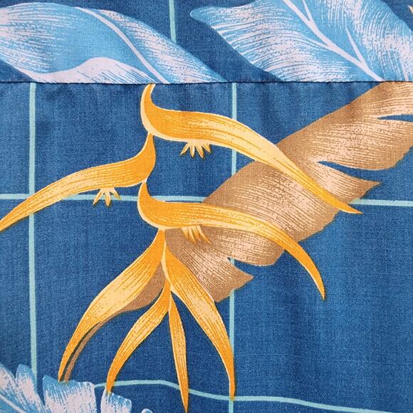 Vintage Waikiki Holiday Hawaiian print short sleeve button up shirt mens size XL - Picture 5 of 10